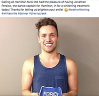 Teeth Whitening in Denver for Hamilton Dance Captain
